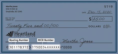 heartland credit union routing number madison