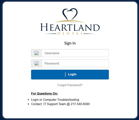 heartland dental email login