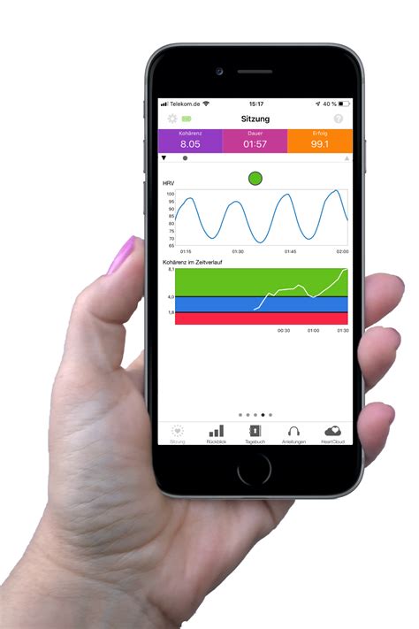 Inner Balance HRV Bluetooth Sensor for iPhone and Android