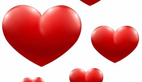 Heart Clip art - Hanging Red Hearts Transparent PNG Image png download