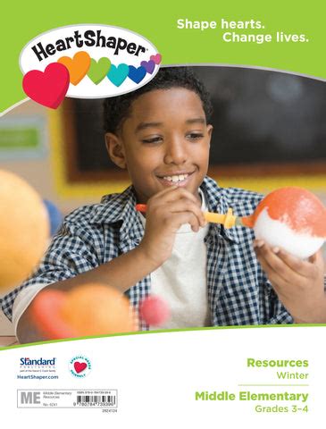 Heartshaper Middle Elementary Printable