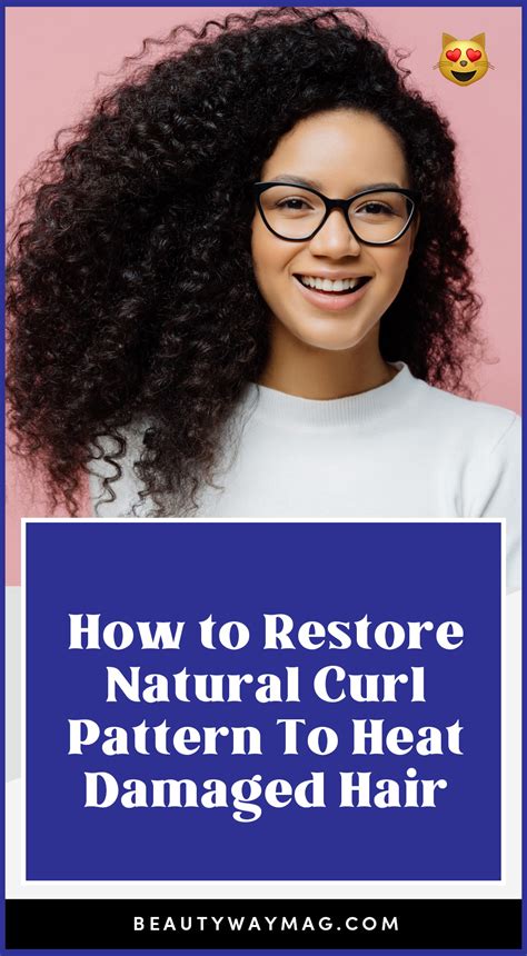 heat damage curl pattern