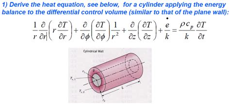heat diffusion equation cylindrical