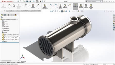 Heat Exchanger Analysis In Solidworks