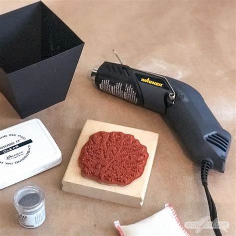 Heat Gun Embossing