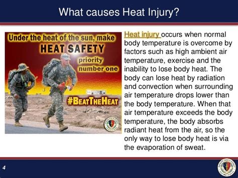 heat injury prevention army