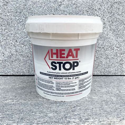 heat stop mortar