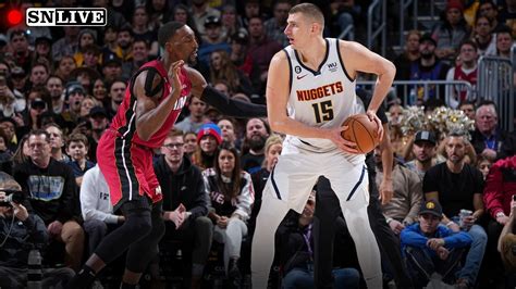 heat vs nuggets live score and highlights