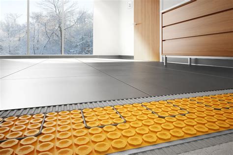 heated floor tiles