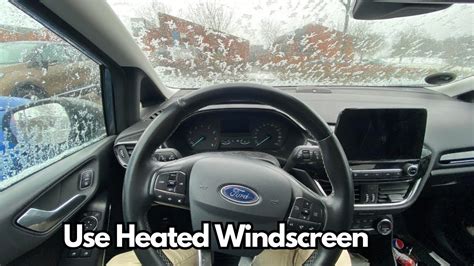 Heated Front Windscreen Only Half Working