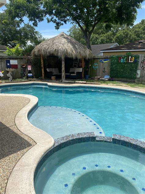 heated pool houston