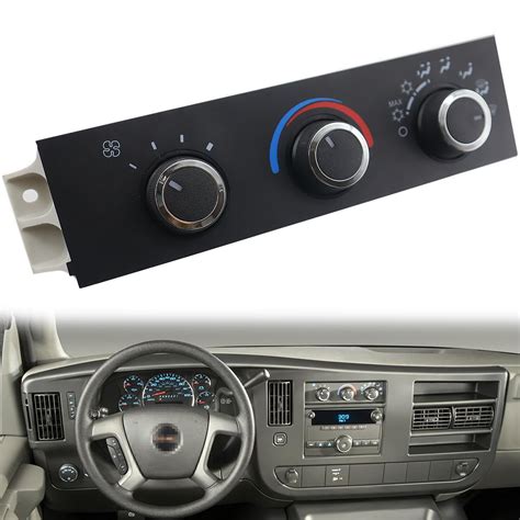 Heater Control Panel Gmc