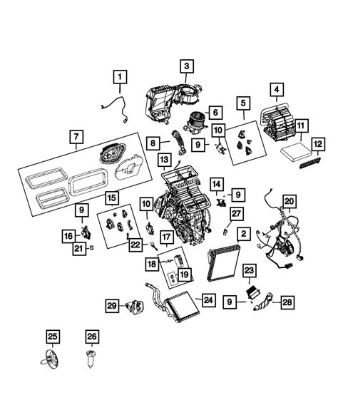 Heater Core Jeep Compass