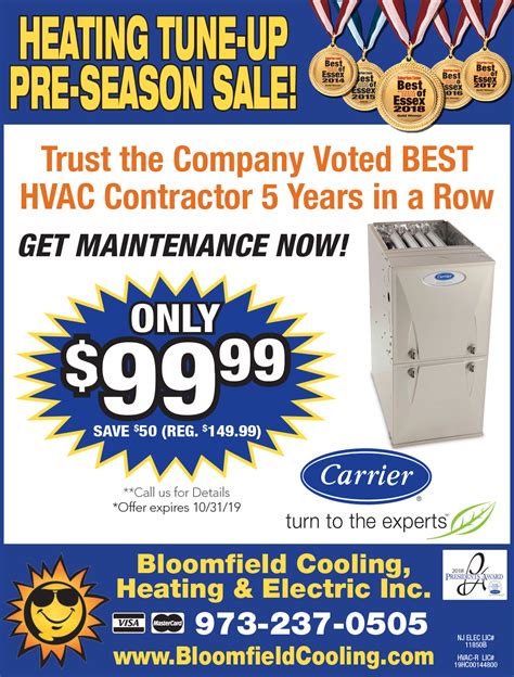 heater tune up specials near me