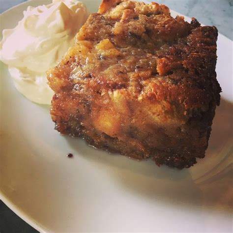 Heath Bar Bread Pudding