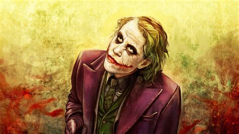 heath ledger joker artwork