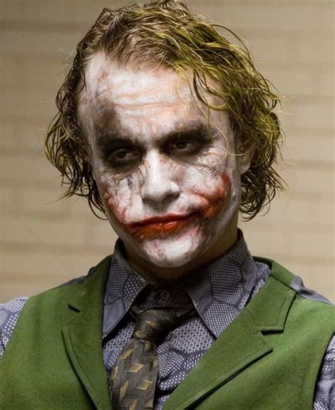 heath ledger joker makeup gif