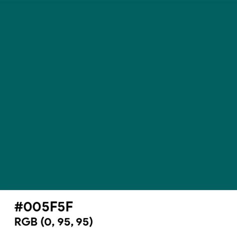 heather deep teal hex code
