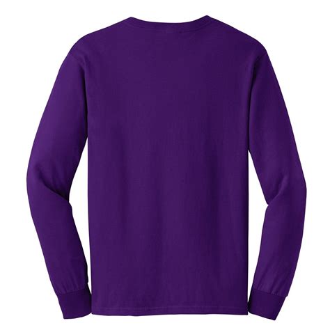 heather purple long sleeve shirt