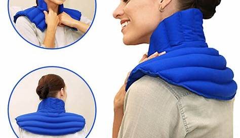 Electric Heating Pads for Back Neck Shoulder Pain Relief, Heating Warm