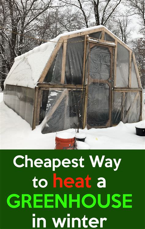 heating green houses in winter