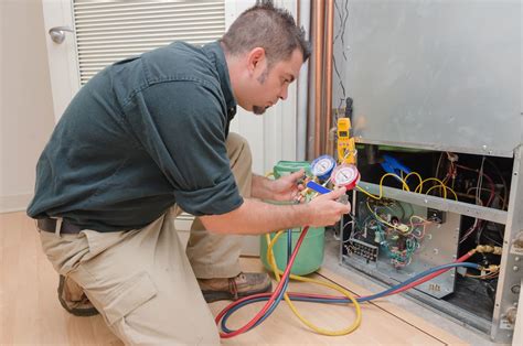 heating repair technician troubleshooting