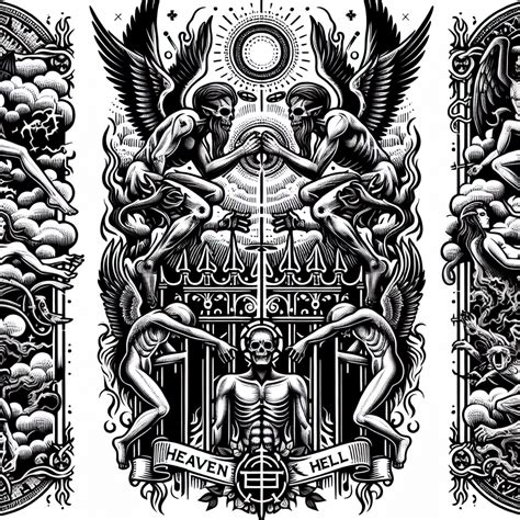 Heaven And Hell Tattoo