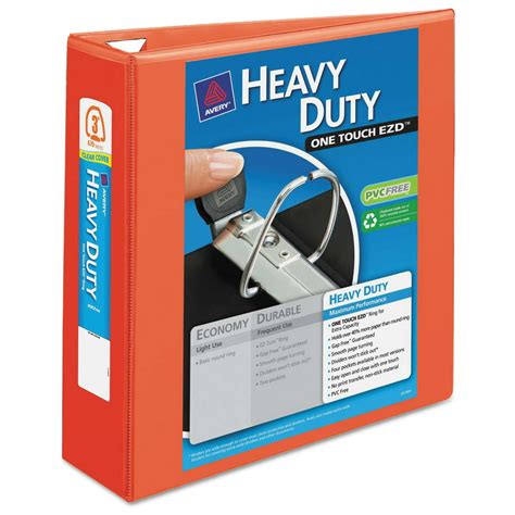 heavy duty 1 inch binder