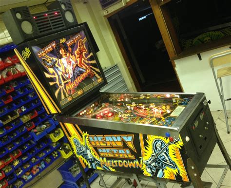 heavy metal meltdown pinball