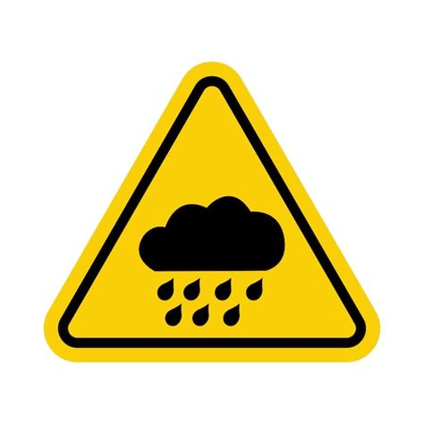 heavy rain warning signs and precautions