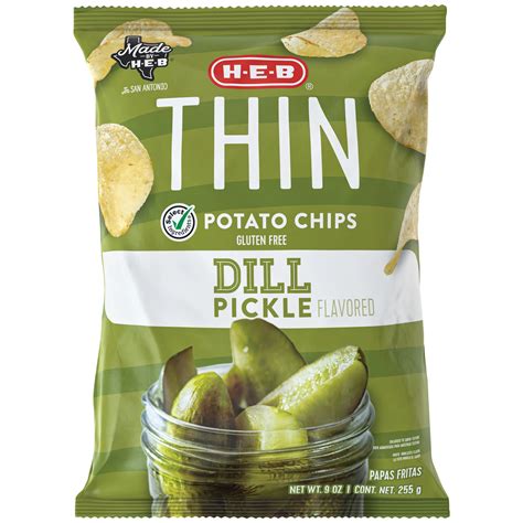 Heb Dill Pickle Chips