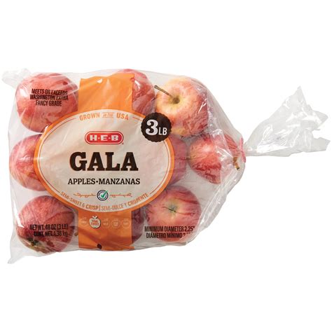 Heb Gala Apples