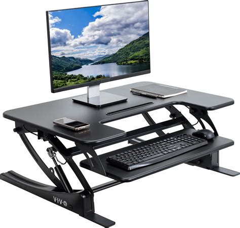 Height Adjustable Computer Workstation Desk