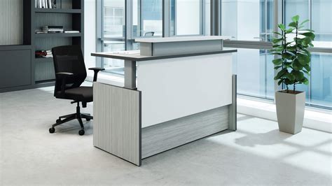 Height Adjustable Reception Desk