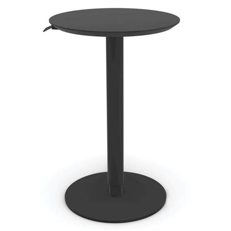 Height Adjustable Round Side Table