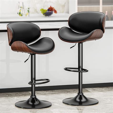 height adjustable swivel bar stool