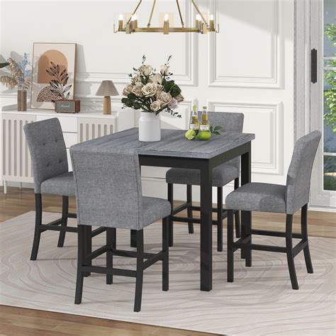 Height Dining Table Chairs