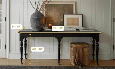 Height Of Entry Table