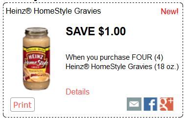 Coupons for Gravy McCormick and Heinz Coupons 4 Utah