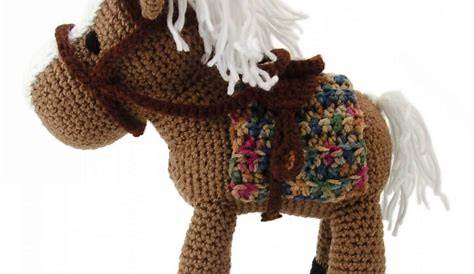 Hektor das Pferd - stricken und häkeln | Crochet horse, Crochet pony