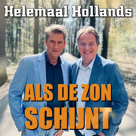 helemaal hollands als de zon schijnt