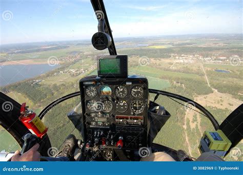 helicopter cockpit view