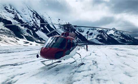 helicopter denali glacier landing