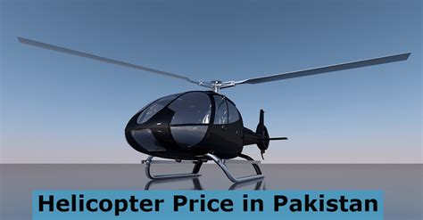 helicopter price in pakistan