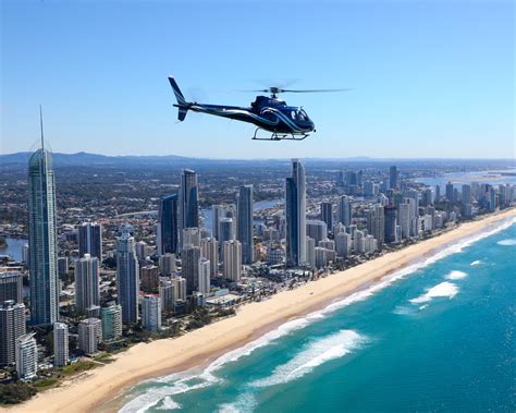 helicopter ride in gold coast