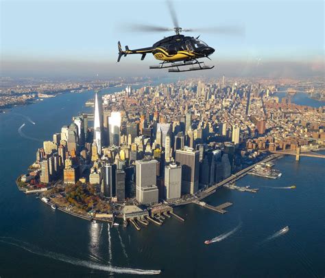 helicopter ride over new york