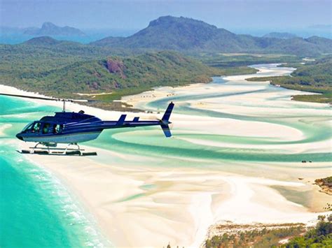 helicopter to hamilton island