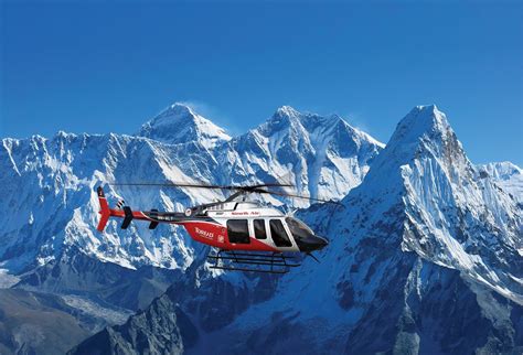 helicopter tour in nepal