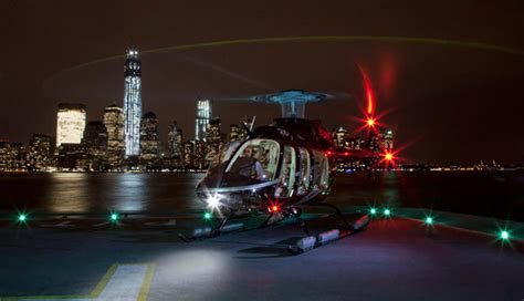 helicopter tour nyc at night