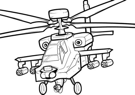 helikopter wojskowy kolorowanka do druku